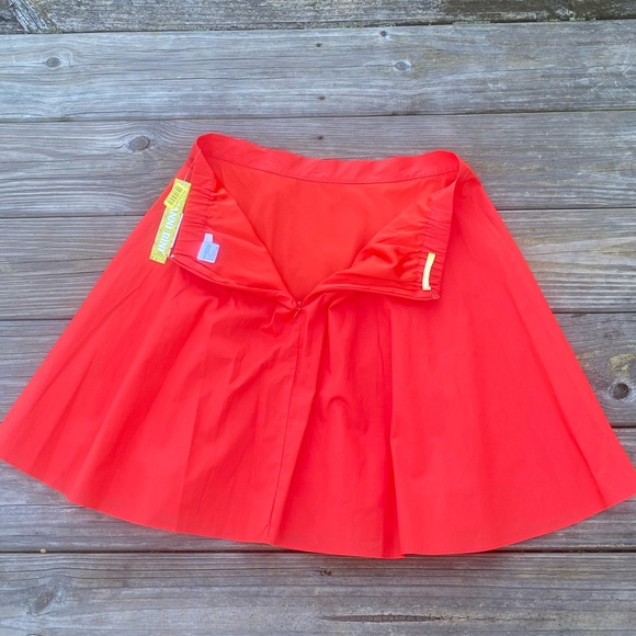 Gianni Bini Hot Orange short circle skirt NWT - Picture 7 of 10